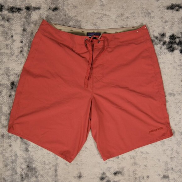 Patagonia Red Board Shorts - Picture 1 of 6